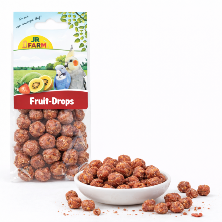 Jr Farm Ovocné křupky – pochoutka pro všechny papoušky 100 g  od ParrotPlanet.cz
