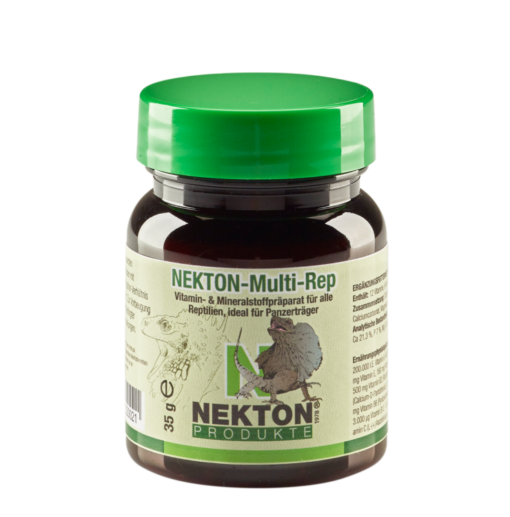 NEKTON-MULTI-REP 35 g – vitamínový a minerální přípravek pro všechny plazy od ParrotPlanet.cz