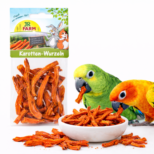 JR FARM Zábavná mrkev pro všechny papoušky 50 g od ParrotPlanet.cz