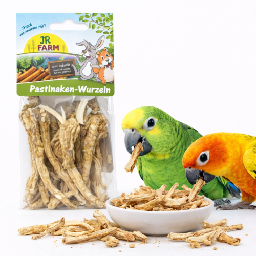 JR FARM kořeny pastináku pro všechny papoušky 50 g od ParrotPlanet.cz