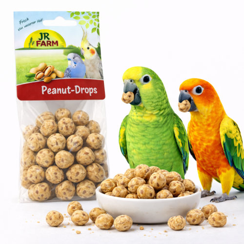 Jr Farm Ořechové křupky – pochoutka pro všechny papoušky 100 g od ParrotPlanet.cz