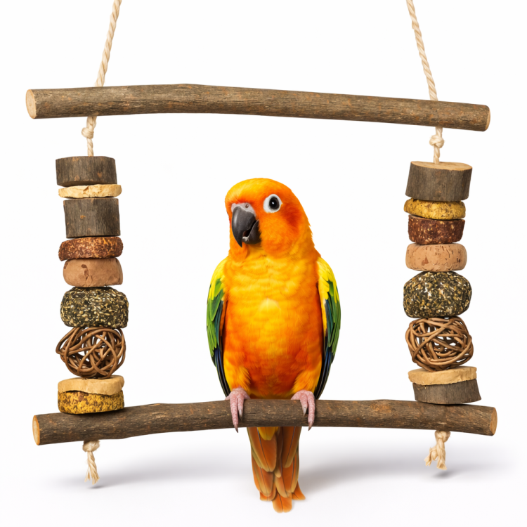 JR FARM přírodní houpačka pro gurmány – pro malé a střední papoušky.cz