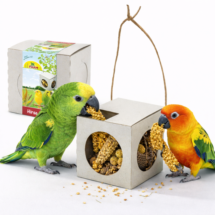 JR FARM Lahodná kostka – pro všechny papoušky 150 g od ParrotPlanet.cz