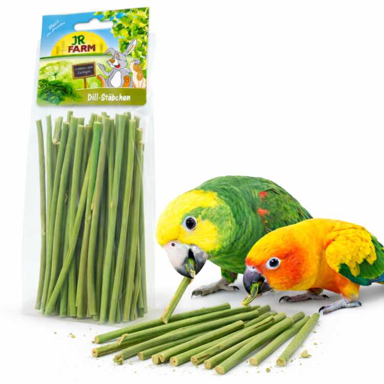 JR FARM koprové tyčinky pro všechny papoušky 15 g od ParrotPlanet.cz