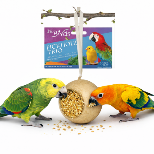 JR FARM Maková kapsle s pochoutkami – pro zábavu a křupání pro všechny papoušky 75 g od ParrotPlanet.cz