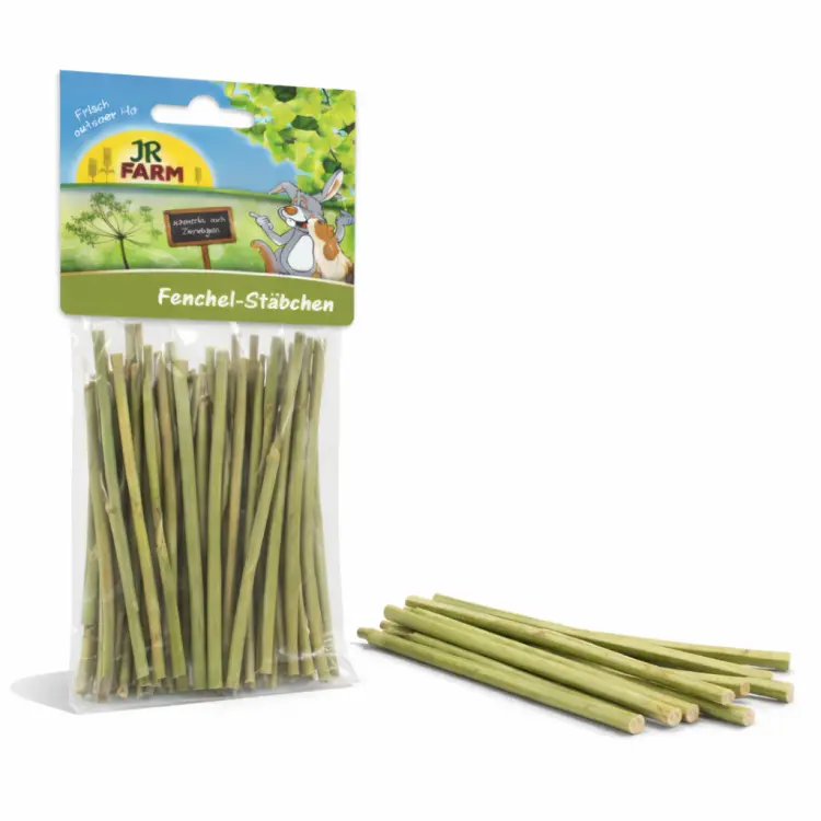 JR FARM křupavé tyčinky z fenyklu pro všechny papoušky 15 g.cz