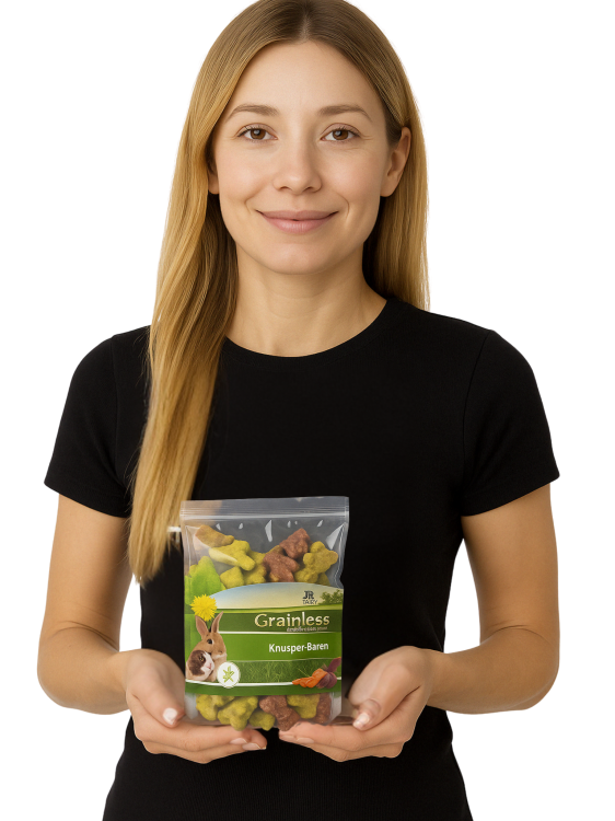 JR FARM Křupaví medvídci 30 g | Zeleninová pochoutka pro hlodavce a králíky ParrotPlanet.cz