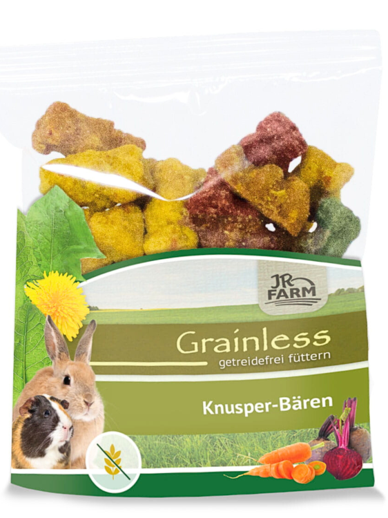 JR FARM Křupaví medvídci 30 g | Zeleninová pochoutka pro hlodavce a králíky ParrotPlanet.cz