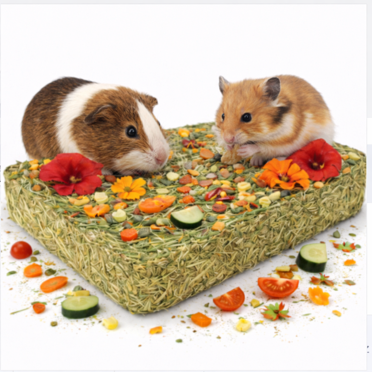 JR FARM Vitamínová bylinná louka se zeleninou 750 g – přírodní směs pro králíky a hlodavce od ParrotPlanet.cz