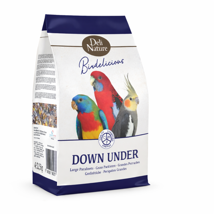 Deli Nature Australian Parakeet 800 g – krmivo pro nimfy a další střední australské papoušky od ParrotPlanet.cz
