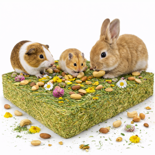 JR FARM Vitamínová bylinná louka s ovocem 750 g | Přírodní podklad k žerování pro hlodavce ParrotPlanet.cz