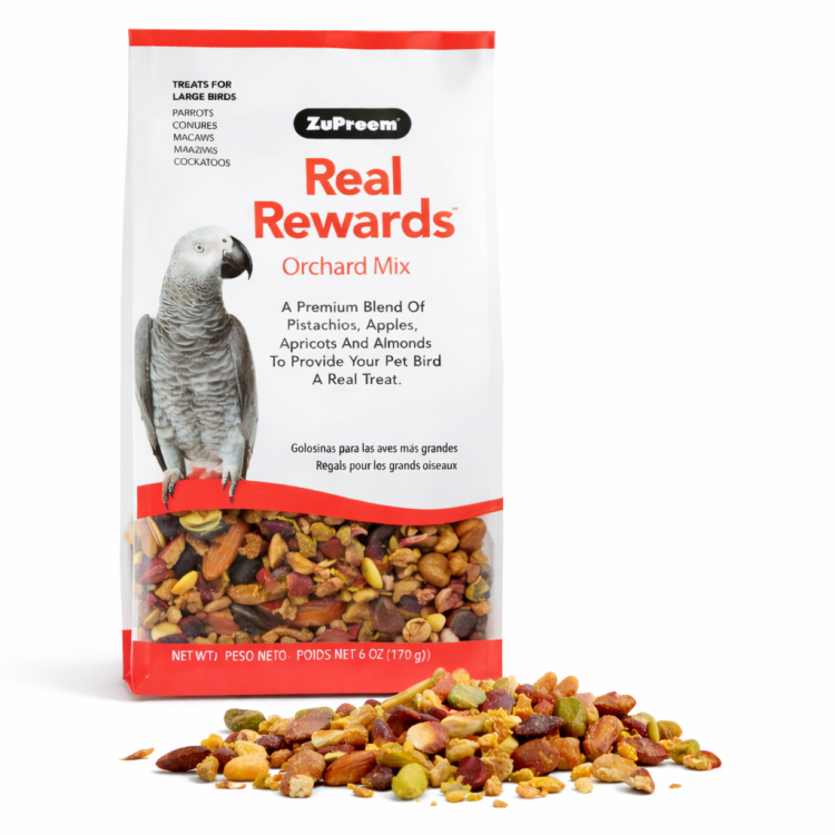 ZuPreem Real Rewards Orchard Mix 170 g | Ovocno-ořechové pamlsky pro velké papoušky od ParrotPlanet.cz