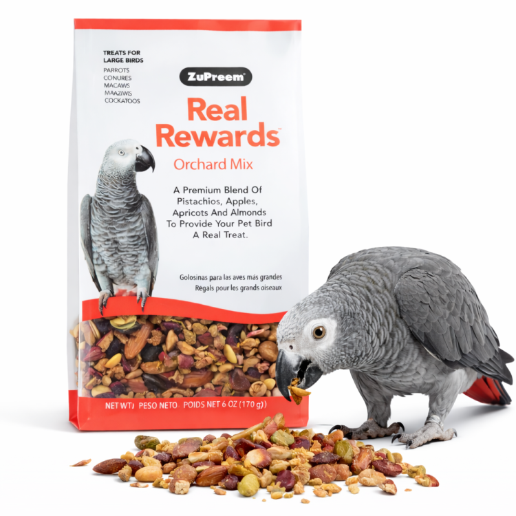 ZuPreem Real Rewards Orchard Mix 170 g | Ovocno-ořechové pamlsky pro velké papoušky od ParrotPlanet.cz