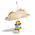 Taco s pamlsky 40 cm | přírodní foragingová hračka pro papoušky od ParrotPlanet.cz
