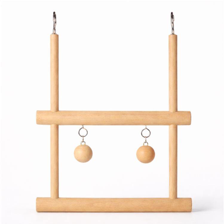 Podwójna Dzwoniąca Huśtawka - dla małych papug od ParrotPlanet.pl