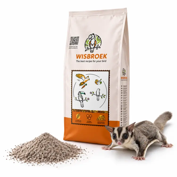Wisbroek Sugar Glider Nectar – pełnoporcjowa karma dla lotopałanek, opakowanie 20 kg  od ParrotPlanet.pl