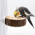 Kulatý dřevěný stolek pro papoušky S/M – průměr 10 cm ParrotPlanet.cz