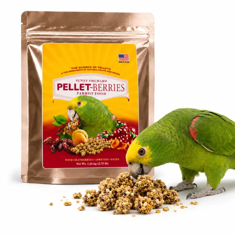 Lafeber Pellet-Berries Sunny Orchard – Krmivo ve tvaru kuliček pro střední a velké papoušky 1,26 kg  od ParrotPlanet.cz