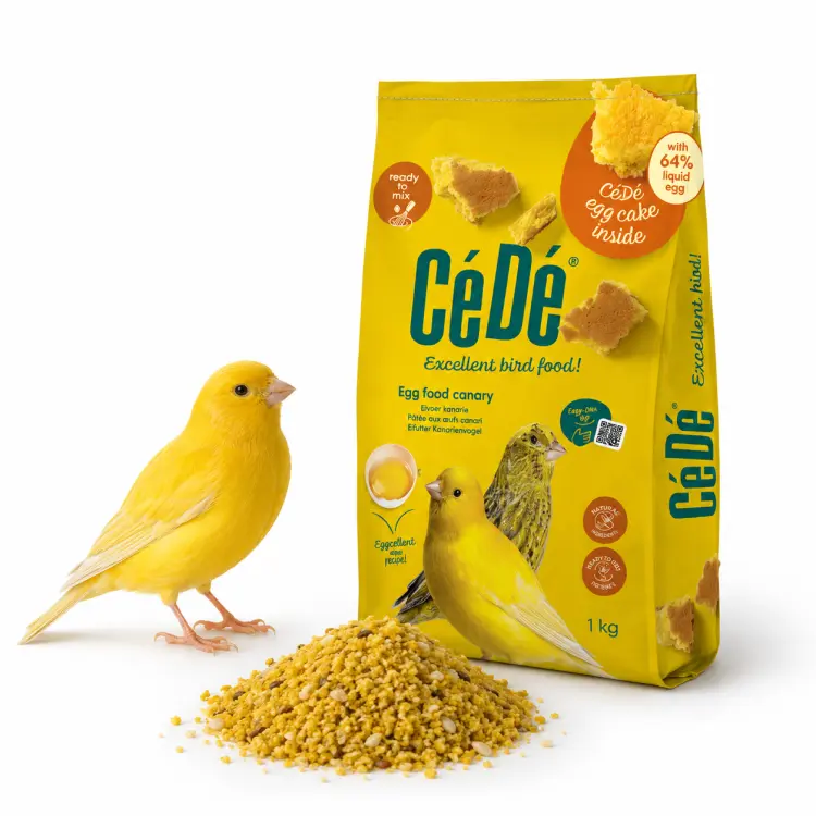 CéDé Egg Food Canary 1 kg – vaječné krmivo pro kanárky ParrotPlanet.cz