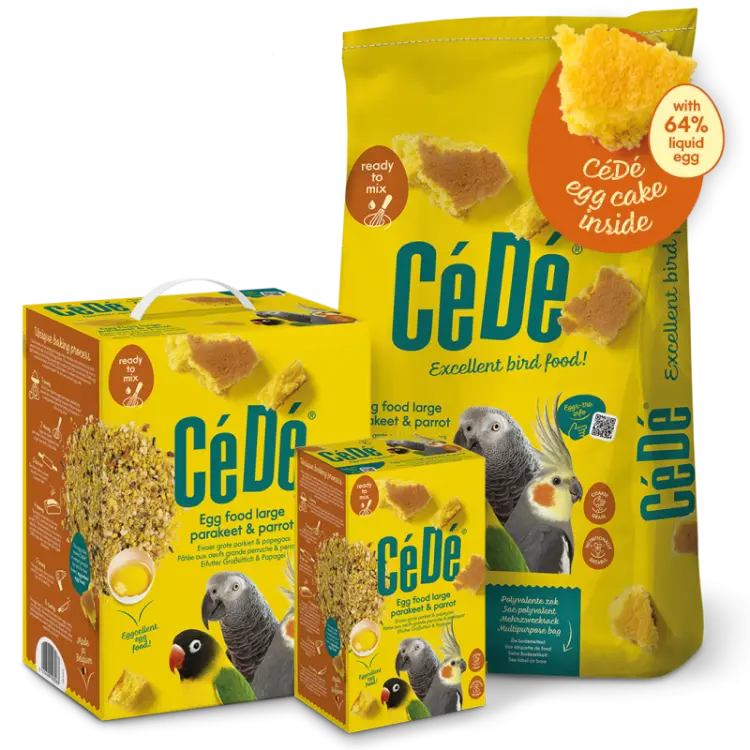 CéDé Egg Food Large Parakeet & Parrot 10 kg | Vaječné krmivo pro střední a velké papoušky ParrotPlanet.cz