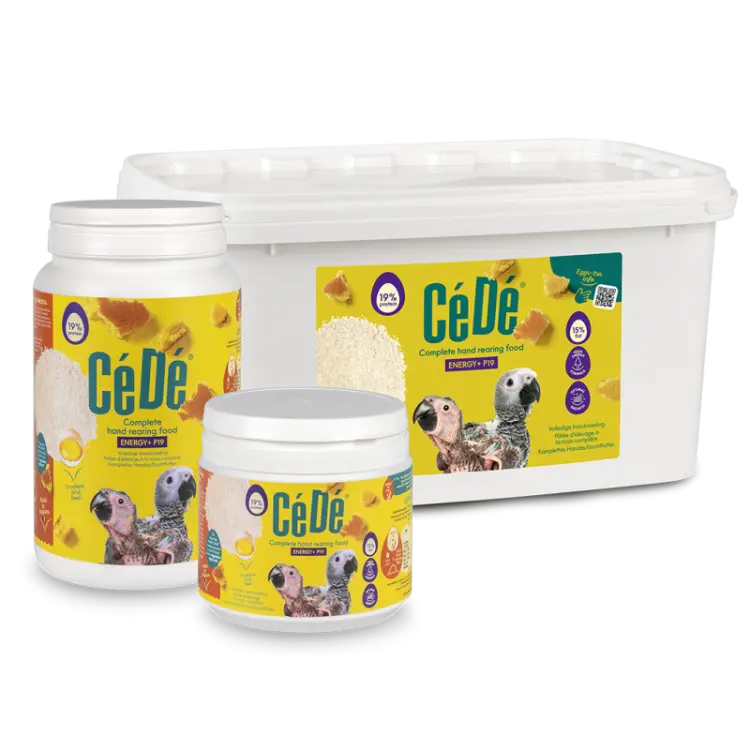 CéDé Hand Rearing Food Energy+ P19 F15 200 g | Krmivo pro ruční dokrmování velkých papoušků od ParrotPlanet.cz