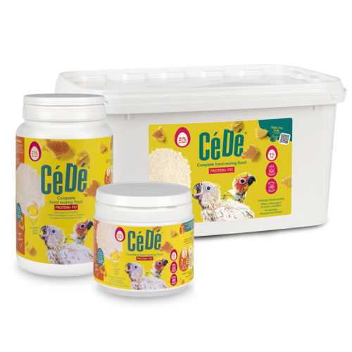 CéDé Hand Rearing Food Protein+ P21 F9 800 g | Krmivo pro ruční dokrmování velkých papoušků  od ParrotPlanet.cz