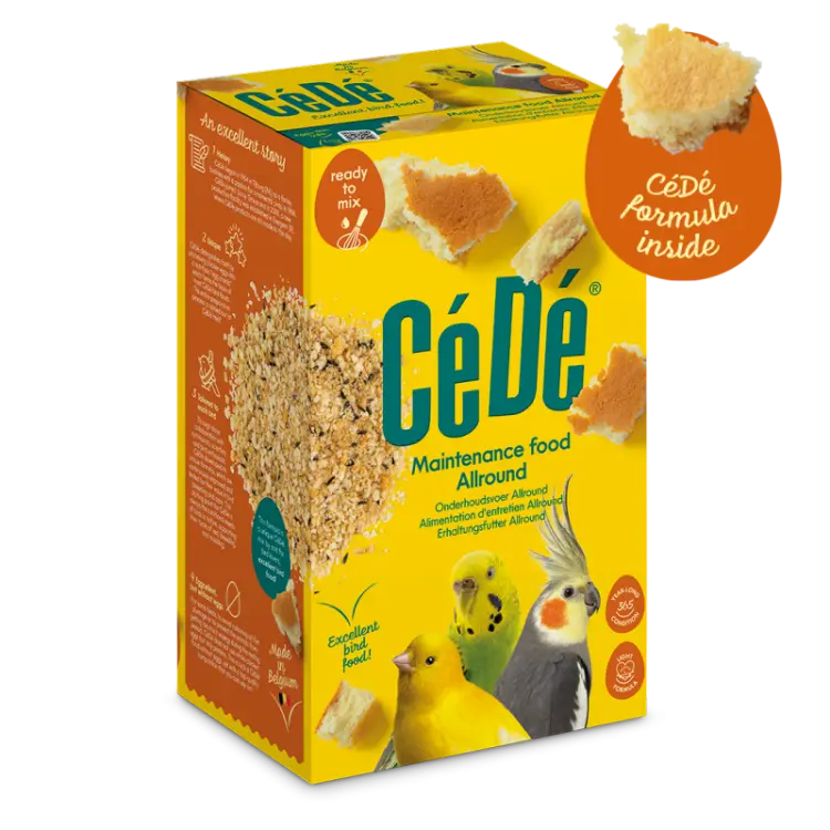 CéDé Maintenance Food Allround 1 kg | Každodenní doplňkové krmivo pro okrasné ptáky ParrotPlanet.cz