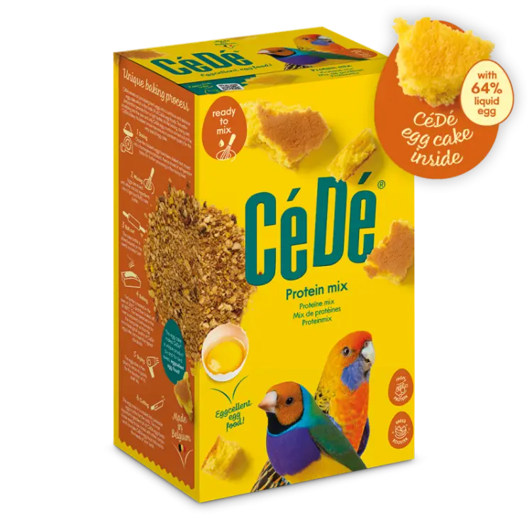 CéDé Protein Mix 1 kg | Vysokoproteinový doplněk ke krmivu pro ptáky a papoušky ParrotPlanet.cz