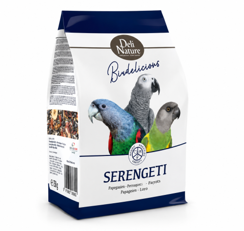 Deli Nature BirDelicious Serengeti 750 g | Směs pro velké africké papoušky parrotplanet.cz