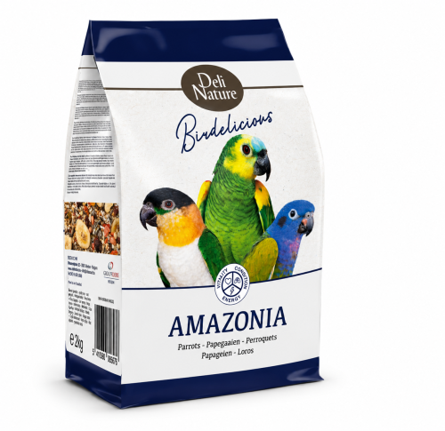 Deli Nature Birdelicious Amazonia 750 g – krmivo pro amazoňany a jihoamerické papoušky ParrotPlanet.cz