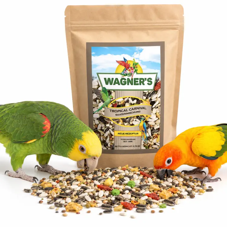 Tropical Mix Wagner's 750g - Mieszanka tropikalna dla wszystkich papug od ParrotPlanet.pl