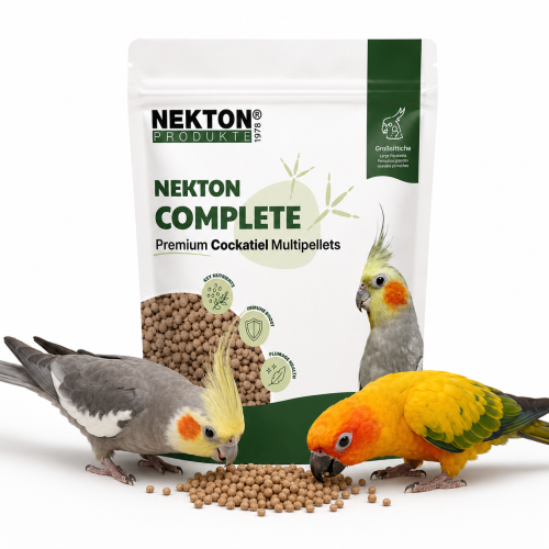 NEKTON Complete Cockatiel Multi-Pellets 900 g – kompletní každodenní granule pro korely ParrotPlanet.cz