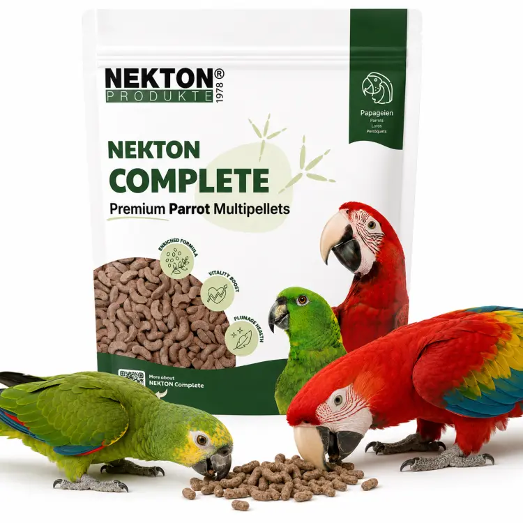 NEKTON Complete Parrot Multi-Pellets 1,5 kg – kompletní granule pro velké papoušky  od ParrotPlanet.cz