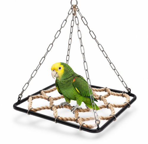 Happy Place L – houpačka pro střední a velké papoušky ParrotPlanet.cz