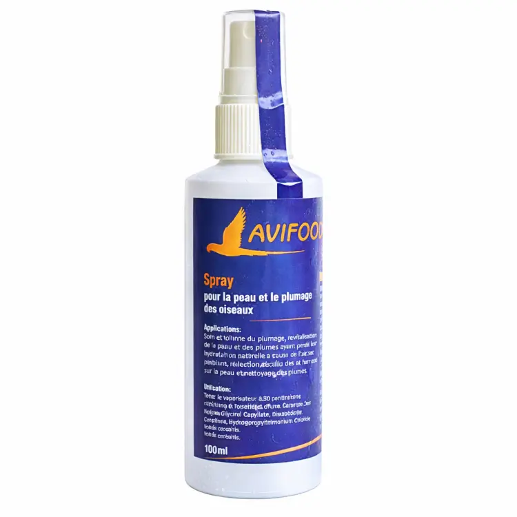 Avifood Shower 1000 ml – přírodní mycí a kondicionační přípravek na peří pro všechny papoušky ParrotPlanet.cz