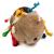 Coco Stack – závěsná hračka z kokosu a dřeva pro papoušky 13 × 40 cm od ParrotPlanet