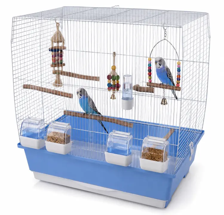 Klec pro andulky, kanárky a malé ptáky 59 × 38 × 56 cm od ParrotPlanet.cz