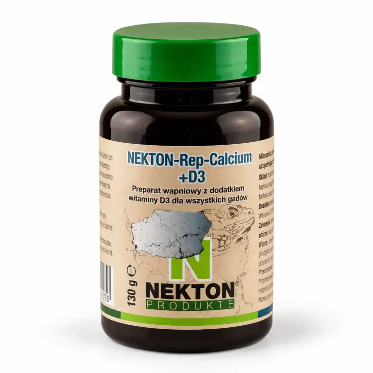 NEKTON Rep Calcium+D3 – vápník s vitamínem D3 pro plazy, 37 % vápníku ParrotPlanet.cz