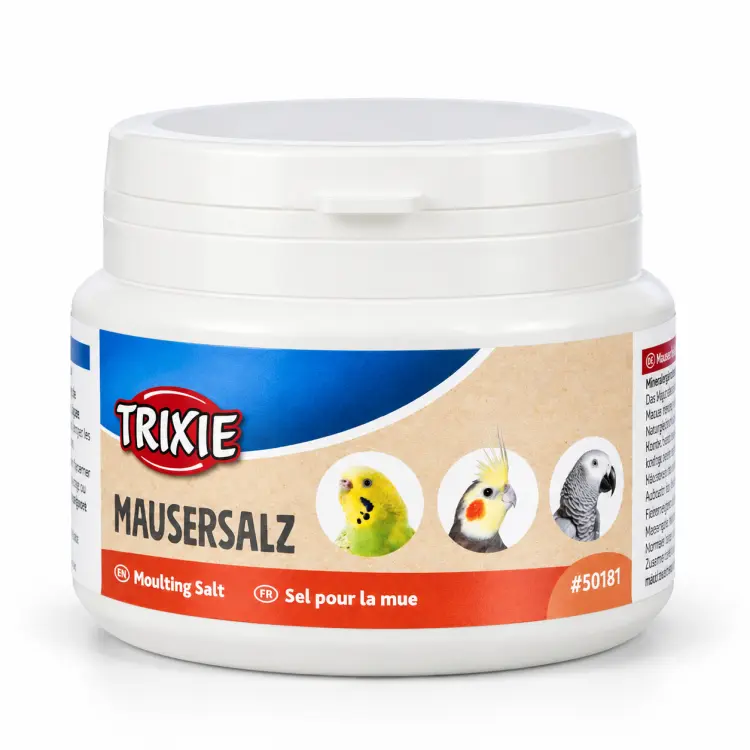 Trixie Minerální sůl pro přepeřování papoušků a exotických ptáků 150 g od ParrotPlanet.cz