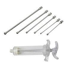 Vysoce kvalitní sonda pro ruční krmení mláďat z nerezové oceli 18 g – rovná od ParrotPlanet.cz