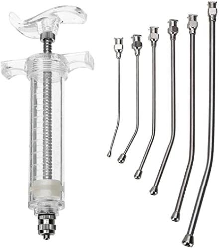 Vysoce kvalitní sonda pro ruční krmení mláďat z nerezové oceli 8 g – rovná od ParrotPlanet.cz