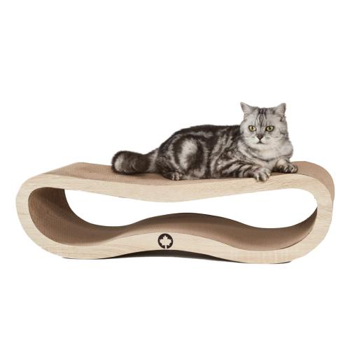 ORBIT 2.0. | Škrabadlo pro KOČKY | Canadian Cat | světlý ořech od ParrotPlanet.cz