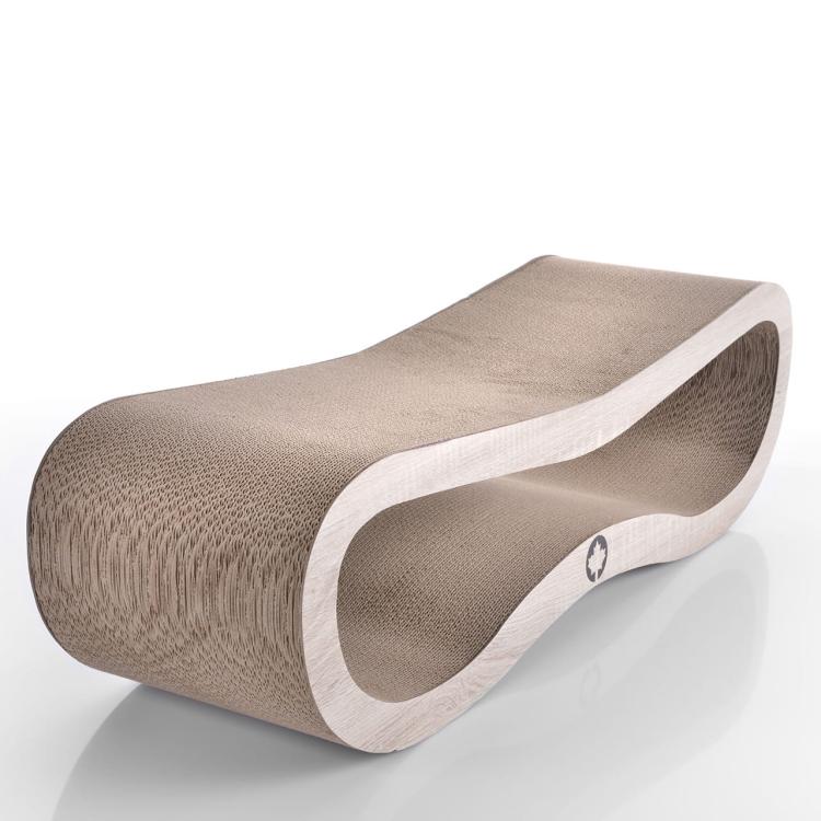 ORBIT 2.0. | Škrabadlo pro KOČKY | Canadian Cat | světlý ořech od ParrotPlanet.cz