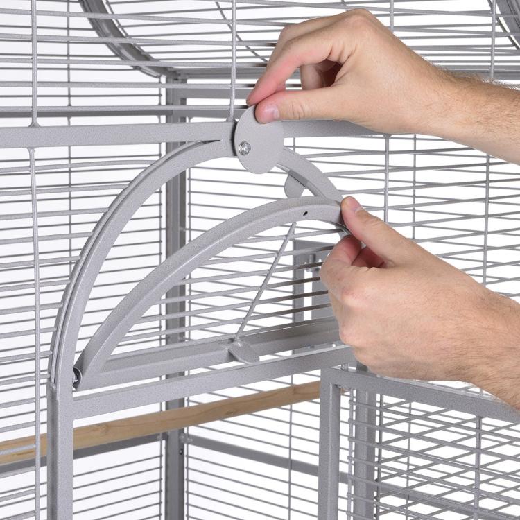 Klece pro papoušky Montana Madeira III světlá – malé a střední papoušci od ParrotPlanet.cz