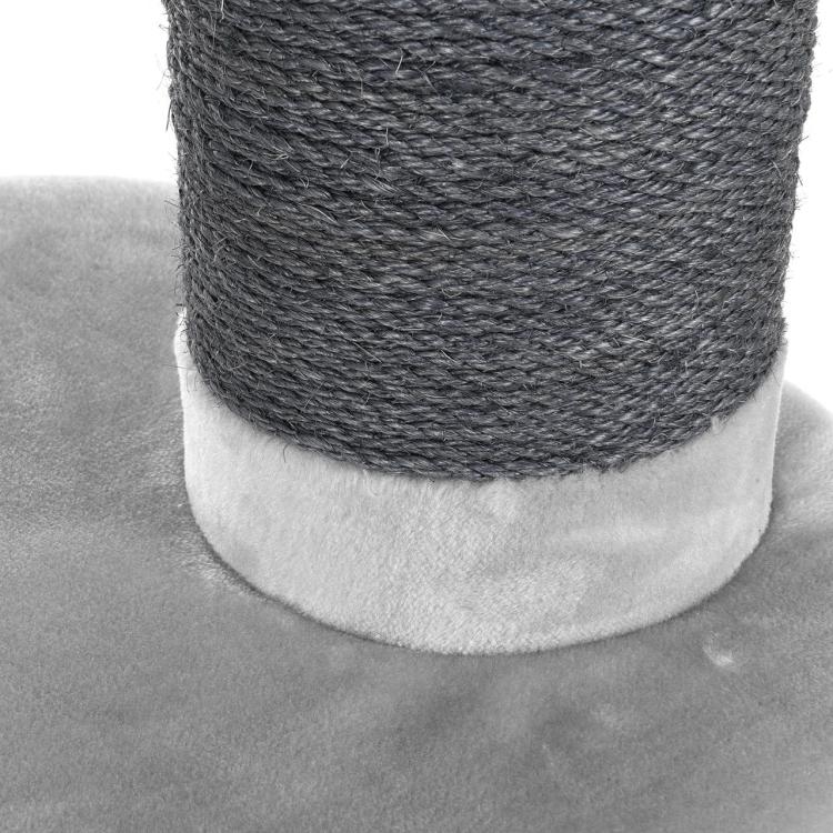 Škrabadlo pro kočky Canadian Cat KANATA kočičí strom - šedé XXL - pro velké kočky od ParrotPlanet.cz