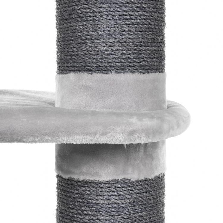 Škrabadlo pro kočky Canadian Cat KANATA kočičí strom - šedé XXL - pro velké kočky od ParrotPlanet.cz