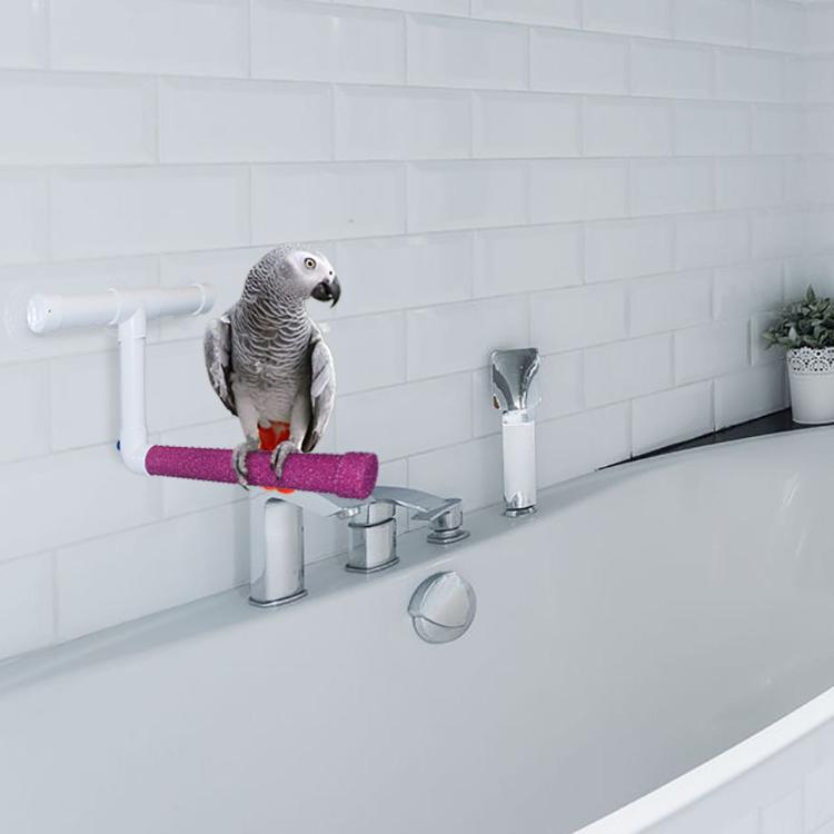 Tyč pod sprchu L – pro střední a velké papoušky od ParrotPlanet.cz