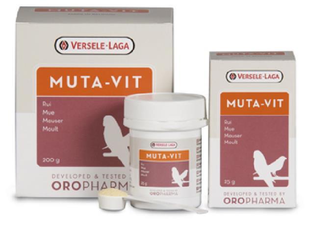 Versele Laga Oropharma Muta-vit 25 g přípravek na pelichání pro ptáky od ParrotPlanet.cz