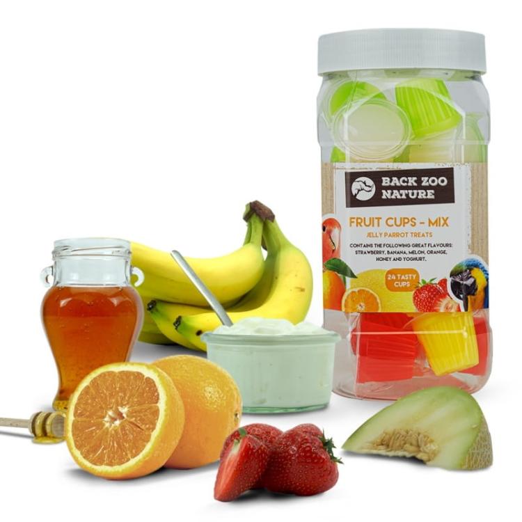 Želé pro papoušky Mix příchutí 24 kusů od ParrotPlanet.cz