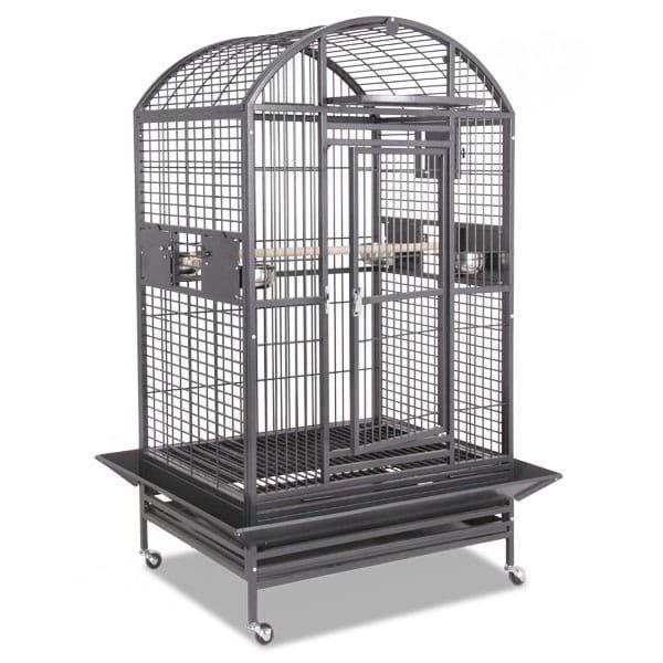 Klec pro papoušky Montana Hacienda Dome tmavá od ParrotPlanet.cz